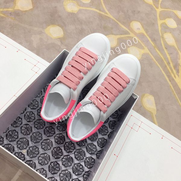 

women mens fashion sneakers shoes trainers sports lace-up famous brands patent leather mesh rubber sole fabric outdoor casual walking2023, Black