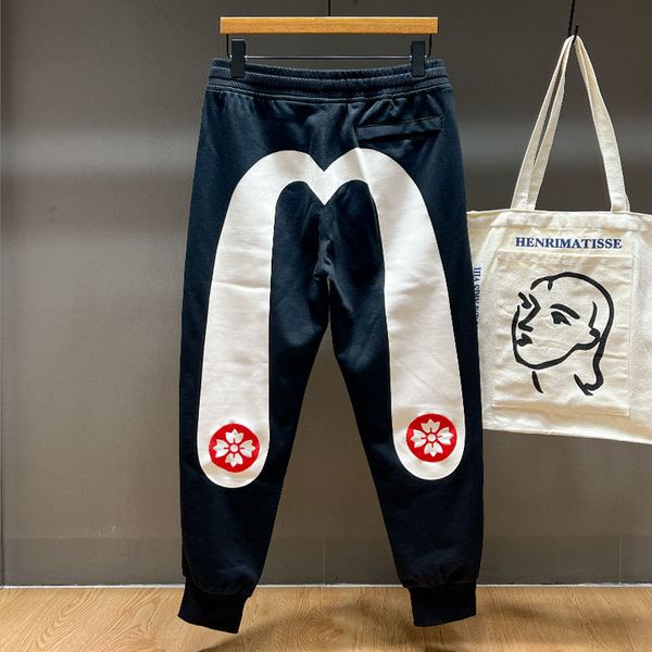

men's jeans designer y2k pants spring 2023 new limited jeans men's jeans fashion brand personality big  embroidered printed cargo, Blue