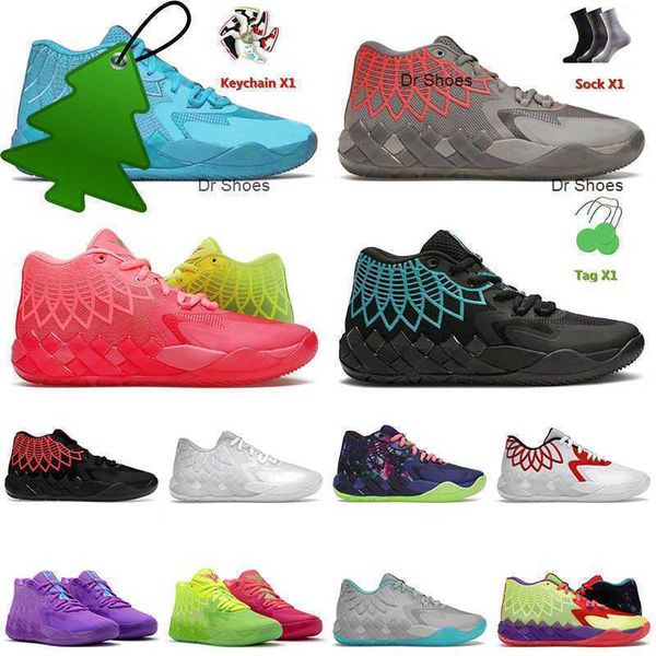 

basketball shoes 1 designer lamelo ball basketball shoes mb.01 big size 12 rock ridge red rick morty queen city black blast men tennis