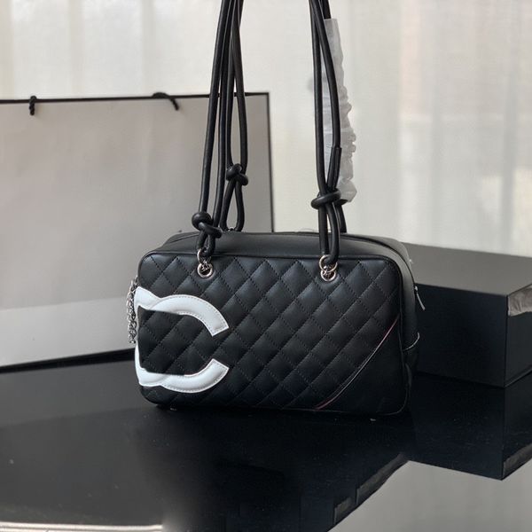 

womens vintage designer pillow bags handle totes underarm luxury leisure purse large capacity leather strap shoulder handbags black beige pa