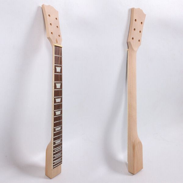 

new guitar neck 22fret 24.75inch mahogany rosewood fretboard sg heel set in