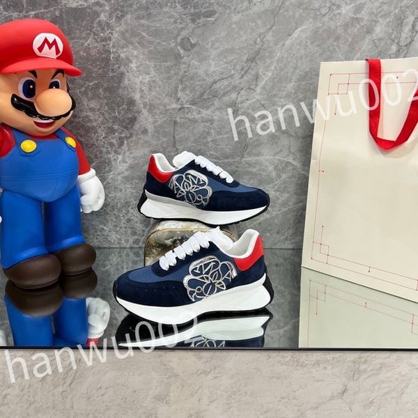 

2023 luxury leather casual women shoes comfortable fashion mens sneakers white, Black