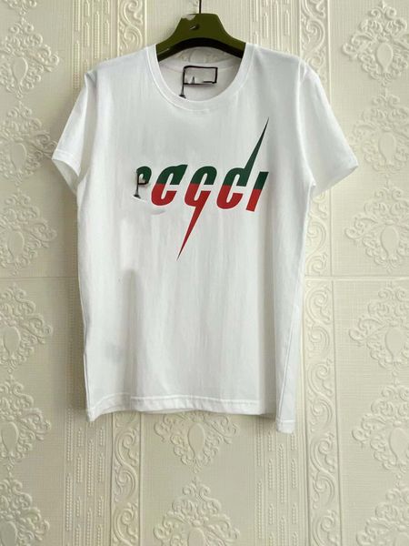 

designer t shirt men's and women's cotton lightning print, White;black