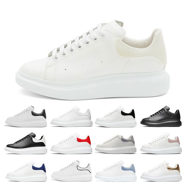 

2023 for men women luxury designer shoes platform mens sneakers triple white suede black leather cream lace up sports womens trainers