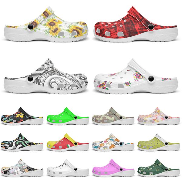 

Customized Glossy exquisite comfortable beautiful Diy shoes for men and women's indoor slippers 83658