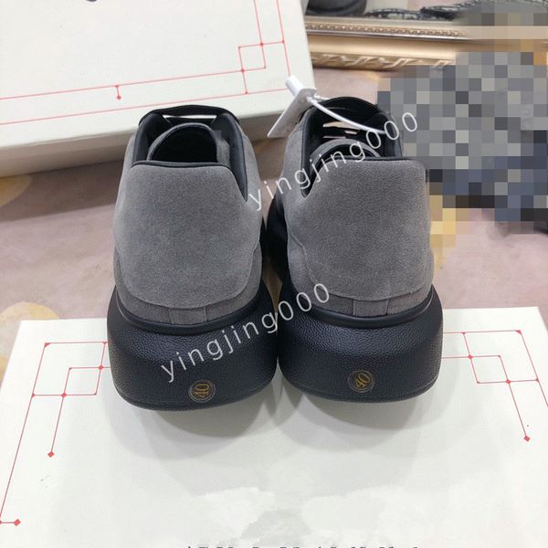 

mens sneakers shoes trainers sports lace-up famous brands patent leather mesh rubber sole fabric outdoor casual walking2023, Black