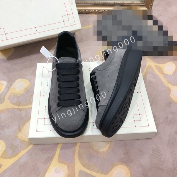 

2023new mens sneakers shoes trainers sports lace-up famous brands patent leather mesh rubber sole fabric outdoor casual walking, Black