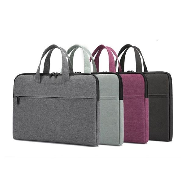 

briefcases business briefcase women men meeting handbag printing canvas document bag portable oxford envelope office custom 230407