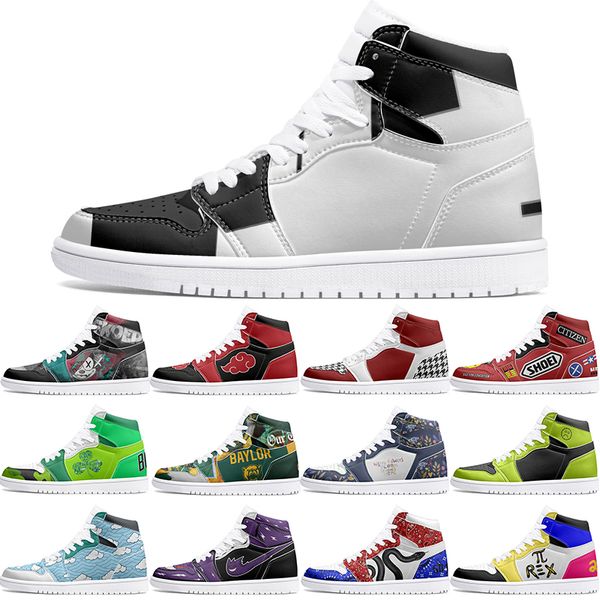 

New Customized Shoes 1s DIY shoes Basketball Shoes Men Women Cartoon Anime Customization Trend Outdoor Basketball Shoes