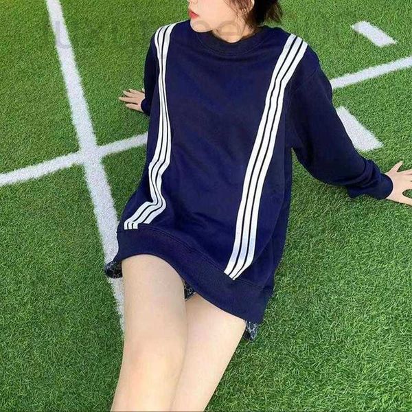 

men's hoodies & sweatshirts designer mens women casual hooded long sleeve hoodie man striped sweatshirt classic print pullover s88s, Black
