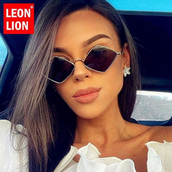 

sunglasses leonlion retro cateye sunglasses women luxury sunglasses women prism vintage sun glasses for women small oculos de sol feminino p, White;black