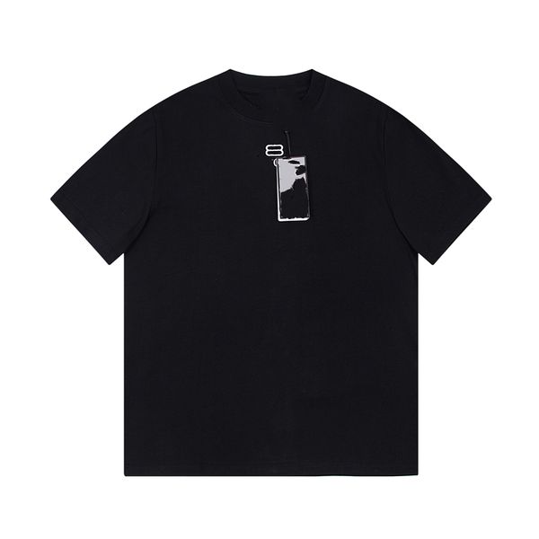 

men's t-shirt fashion men's t-shirts 2023 ggity new cotton soft anti-wrinkle retro decorative printing letters casual student love, White;black