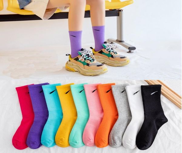 

fashion new men039s socks new trendy color nk hook versatile stockings children people fried street women039s sports skatebo6625651, White;pink