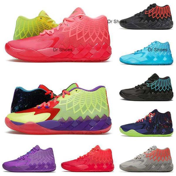 

2022 men lamelo ball mb.01 signature basketball shoes yakuda local online store dropshipping accepted training sneakers sports popular disco, Black