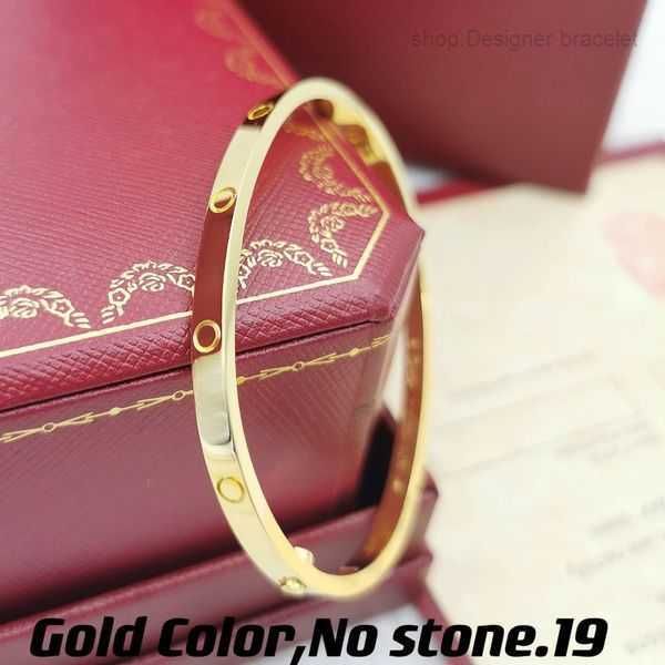 

bangle aaa fashion gold designer bracelet love bracelets famous luxury silver brand jewelry women rose screw thin 4mm stainless steel 4 ston, Black