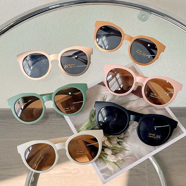 

sunglasses new kids personality classic outdoor sun protection sunglasses boys girls colors protect eyes baby uv400 sunglasses children p230, White;black