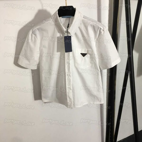 

cropped women t shirts white short sleeve blouse summer street style short shirt, Black