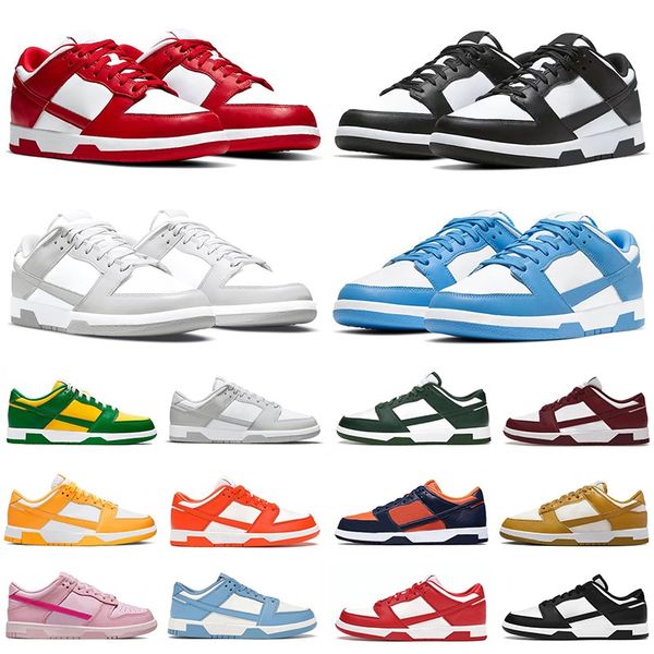 

women men running shoes panda sneaker white black unc blue grey fog pn university red syracuse triple pink laser orange coast trainers sport