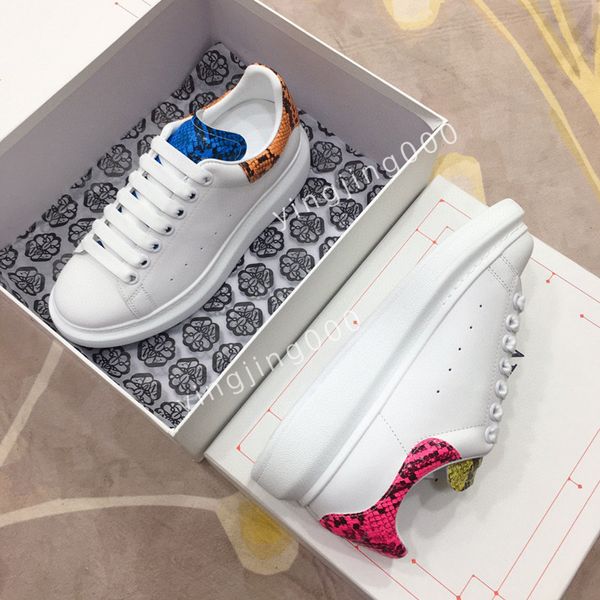 

2023new womens fashion sneakers shoes trainers sports lace-up famous brands patent leather mesh rubber sole fabric outdoor casual walking, Black