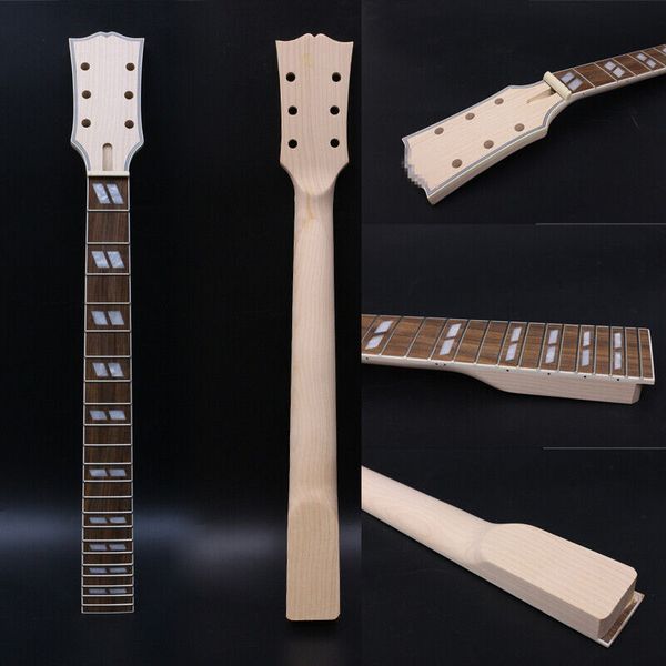 

maple guitar neck 22fret 24.75inch lp style rosewood fretboard bolt on #l2
