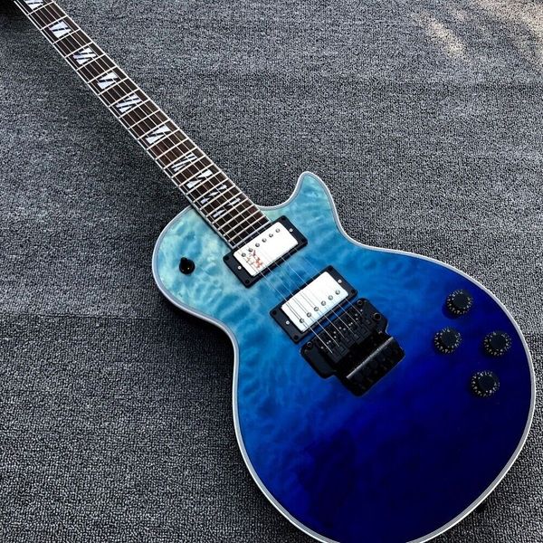 

new gradient color 6 string lp custom electric guitar