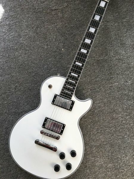 

guitar shop new white 6 string custom electric guitar fast shipping