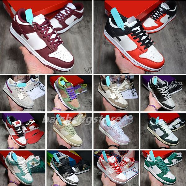 

2022 unc running shoes for men women dunksb panda designer sneakers syracuse grey fog university red varsity green womens sports trainers si, White;red