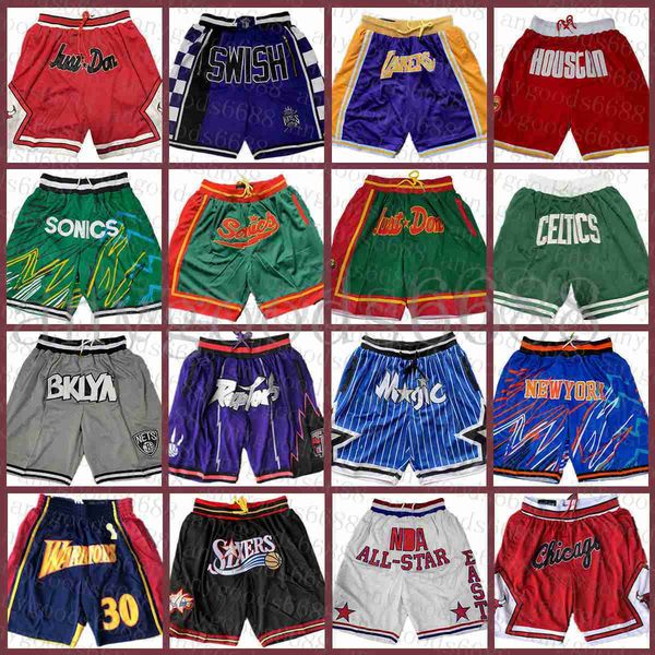 

basketball''nba''shorts 2023 san antonio pink spur just don detroits piston houstons rocket pocket shorts utahs jazzs qu, Black;red