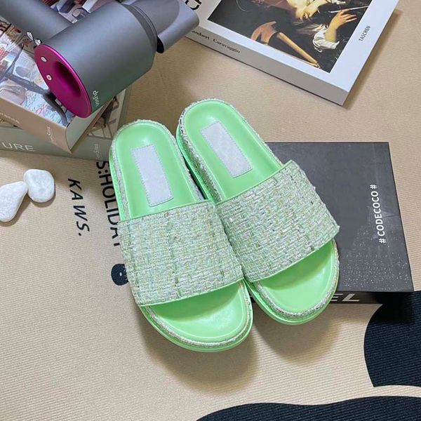 

sandals beach slipper summer sliders rubber scuffs indoor shoes designer canvas cross woven outdoor peep toe slipper flip flops shoes qwcn, Black