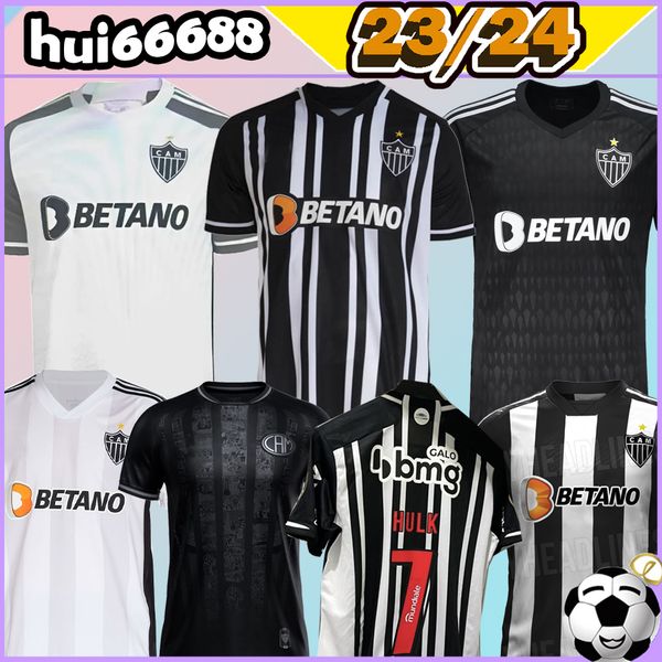 

23/24 atletico mineiro soccer jerseys 113th anniversary victor special edition 22 23 24 guga vargas elias fabio keno m.zaracho g.arana 24 ho, Black;yellow