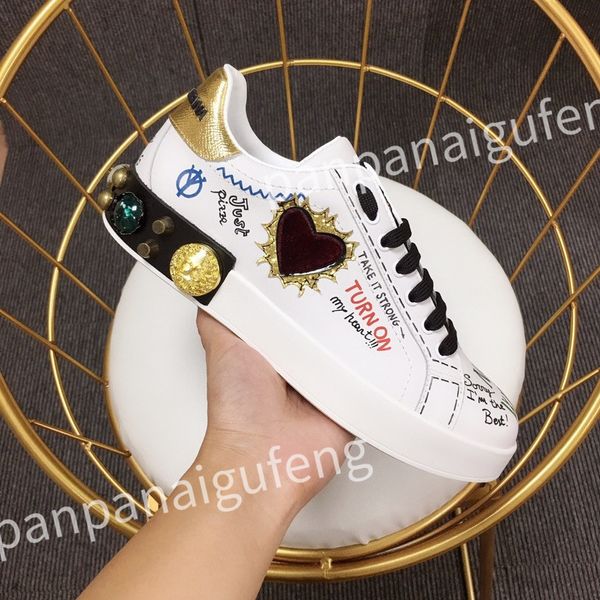 

new calfskin women sneakers shoes leather trainers famous comfort outdoor trainers men's casual walking, Black