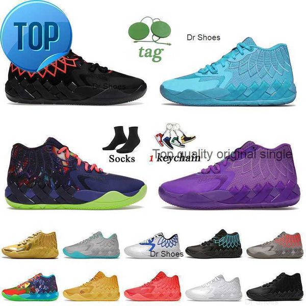 

roller shoes basketball shoes morty red blast queen city galaxy lamelo ball mb.01 1of1 rick and not from here, Black