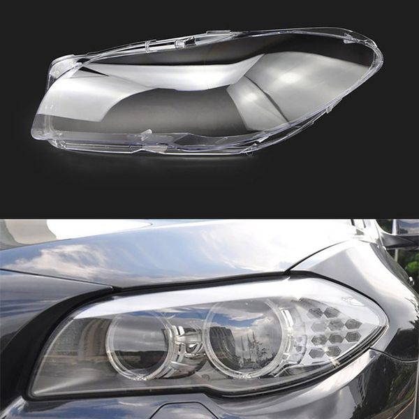 

car headlight headlamp light lampshade glass lens case shell cover for bmw 5 series f18 f10 520i 523i 525i 535i 530i 2011~2017