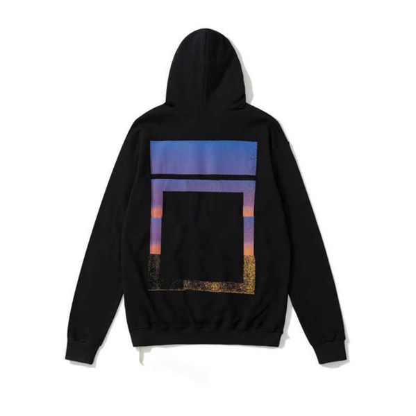 

offer sweatshirts luxury men's brand classics pullover shirts hoodies designers women sweater high street arrow cross letter hoodie coa, Black