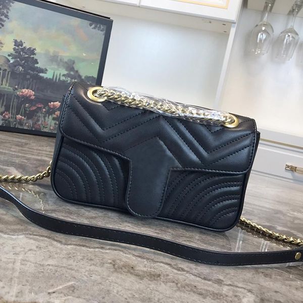 

marmont quilted mini bags women chain fashion leather famous casual designer single room messenger bags wholesale