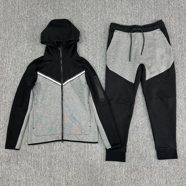 

tech fleece designer mens womens sportswear techfleece pants tracksuit sportwear camo jogger straight cut tracksuits jackets and sweatpants, Black