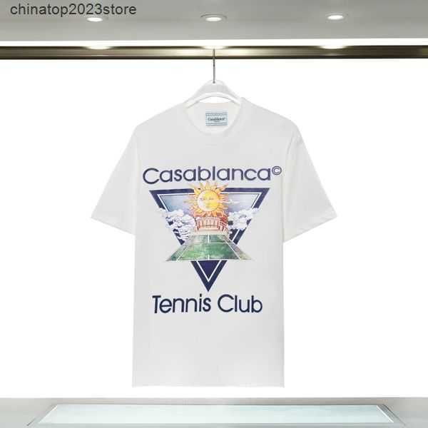 

men's t-shirts mens 2023 designers t shirt man womens tshirts with letters print short sleeves summer shirts men loose casablanc tees a, White;black