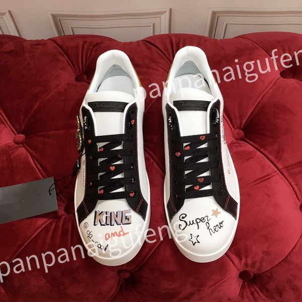 

2023 luxury sneakers designer shoes men casual shoes women extraordinary sneaker leather rubber trainers, Black