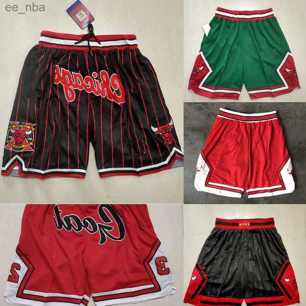 

2023 chicago''bulls''men throwback basketball shorts pocket, White;black