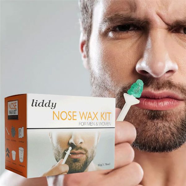 

makeup tools painless nose hair removal wax nostril cleaning depilation paper women kit 230406