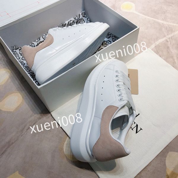 

2023new men casual shoes designer women leather lace-up sneaker fashion running trainers letters woman shoe flat printed gym sneakers, Red;white