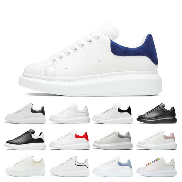 

2023 for men women luxury designer shoes platform mens sneakers triple white suede black leather iridescent lace up sports womens trainers