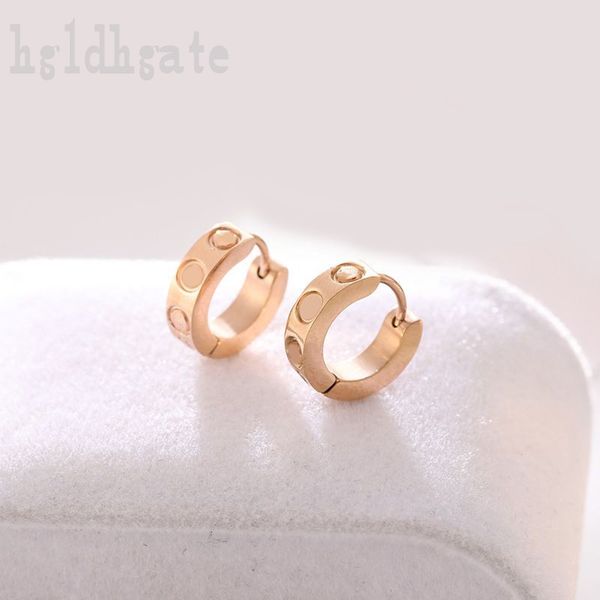 

metal orecchini diamonds earrings hoop teen girls studs love thick fashion pretty cjeweler simple screw thick street plated gold earring ohr, Golden;silver