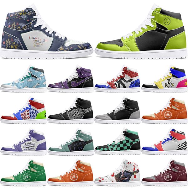 

new Customized Shoes 1s DIY shoes Basketball Shoes males 1 women 1 Hsome Anime Customized Character Sports Shoes Outdoor Shoes