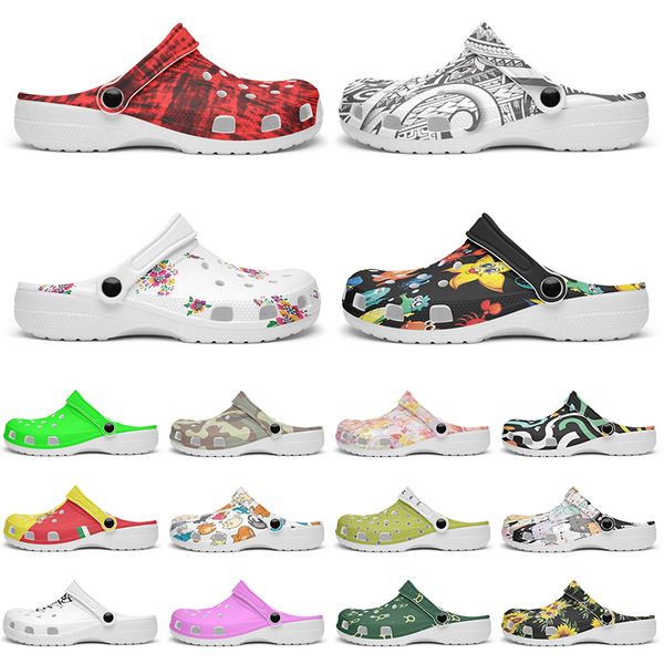 

Customized Glossy exquisite comfortable beautiful Diy shoes for men and women's indoor slippers 84351