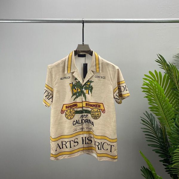 

2023ss men's tshirt spring/summer trend fashion short sleeve t-shirt jacquard women's men's clothing size m-xxxl color black, Black;brown