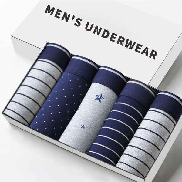 

underpants men's underwear modal men's underwear breathable men's luggage printed underwear comfortable brand shorts men&#039, Black;white