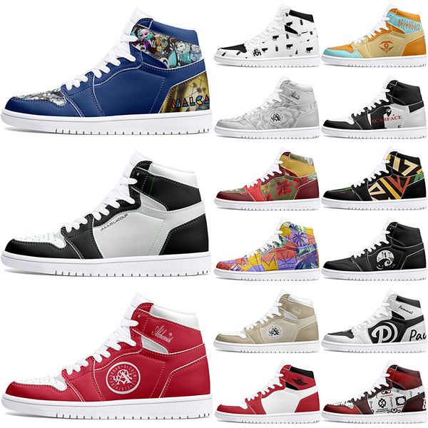 

new Customized Shoes 1s winter DIY shoes Basketball Shoes boys 1 girls 1 Anime Character Customized Personalized Trend Versatile Outdoor sneaker