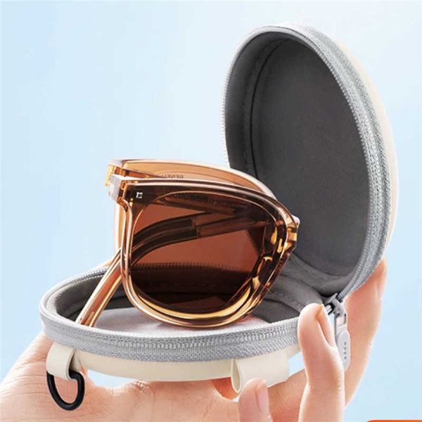 

sunglasses 2022 women's luxury brand polarized fold sunglasses fashion sun glasses frame for women men vintage round glasses uv400 eyew, White;black