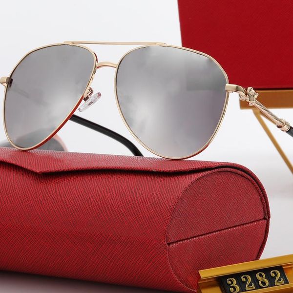 

23 designer glasses luxury sunglasses designer glasses classic outdoor travel mountaineering glasses sunscreen sunglasses anti-uv glasses, White;black